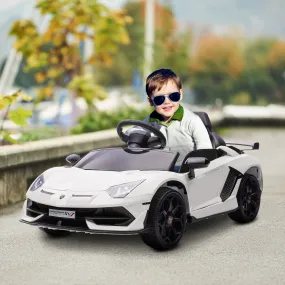 Kinder Elektrische Auto 12V, Elektrisch Kindervoertuig met 2,4G Afstandsbediening, MP3-Speler, Claxon, Verlichting, Geschikt voo