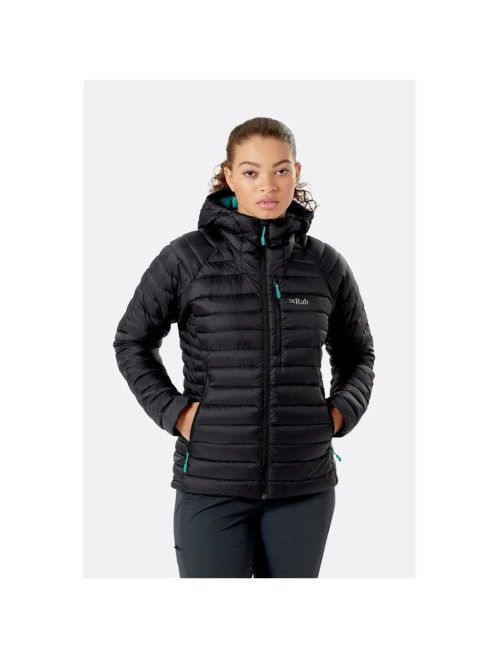 Rab Microlight Alpine donzen damesjas: warm en waterafstotend