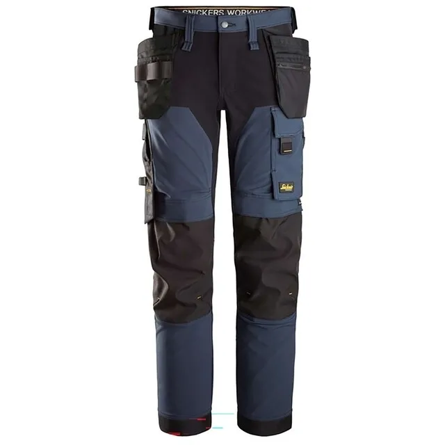 Snickers Stretch Broek 6275 Donker Blauw - Zwart (9504) Maat 162