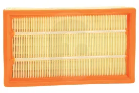 Vlakfilter (filter) voor Kärcher multifunctionele alleszuigers (nat- en droogzuiger) oranje 240x55x140mm 69043670, 6.904-367.0
